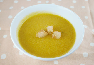 かぼちゃの和風豆乳スープ
