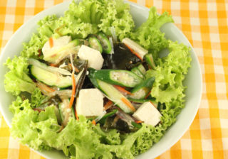 島豆腐サラダ